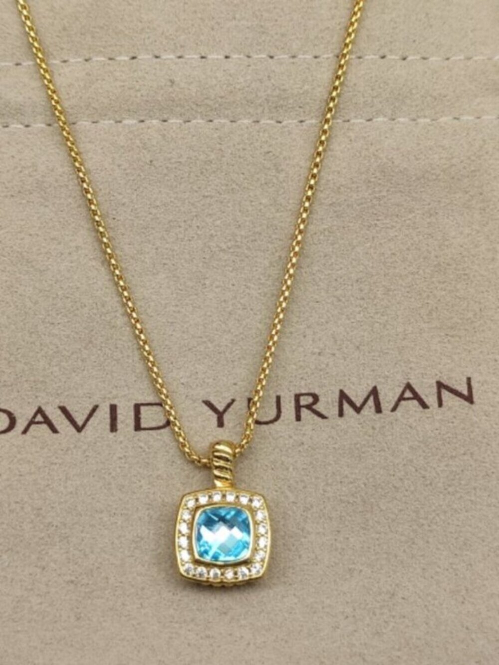 ❤️David Yurman Blue Necklace